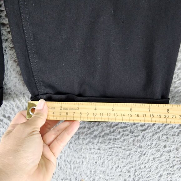 Soft Surroundings Shorts Womens XS Black Stretch Mid Rise *GUC* - Picture 7 of 11